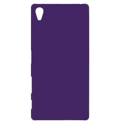Rubberized Hard Mobilskal till Sony Xperia Z5 Premium - Lila