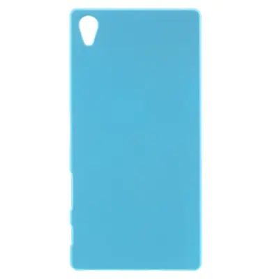 Rubberized Hard Mobilskal till Sony Xperia Z5 Premium - Ljus Blå
