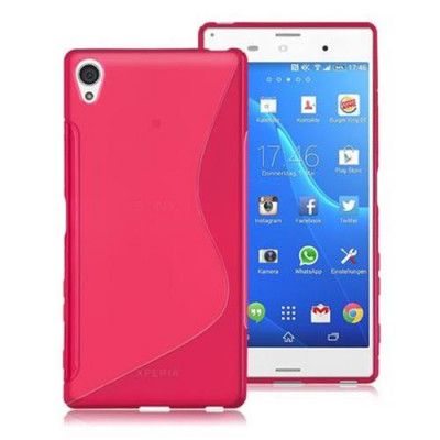 S-Line Mobilskal till Sony Xperia Z5 Premium - Magenta