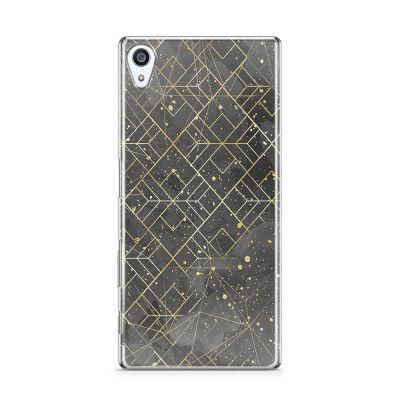 Skal till Sony Xperia Z5 Premium Black Galaxy