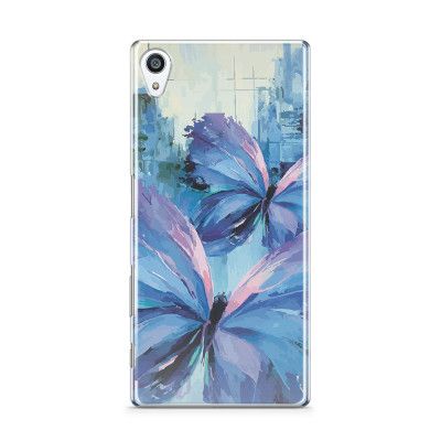 Skal till Sony Xperia Z5 Premium  Blue Butterflies