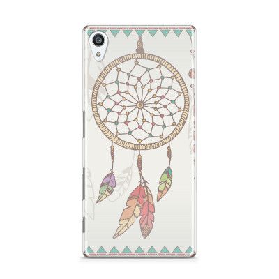 Skal till Sony Xperia Z5 Premium - Drömfångare - Vit