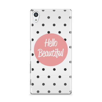 Skal till Sony Xperia Z5 Premium - Hello Beautiful - Rosa