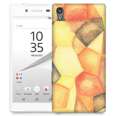 Skal till Sony Xperia Z5 Premium - Målning - Lapptäcke