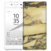 Skal till Sony Xperia Z5 Premium - Marble - Gul