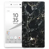 Skal till Sony Xperia Z5 Premium - Marble - Svart