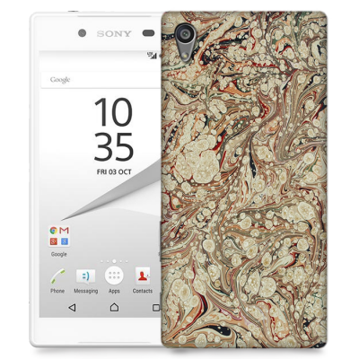 Skal till Sony Xperia Z5 Premium - Oljefärg - Mönster
