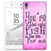 Skal till Sony Xperia Z5 Premium - Only Fish Pink
