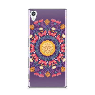 Skal till Sony Xperia Z5 Premium - Orientalisk blomma