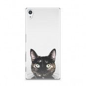 Skal till Sony Xperia Z5 Premium - Peeking Cat
