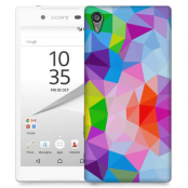 Skal till Sony Xperia Z5 Premium - Polygon - Flerfärgad