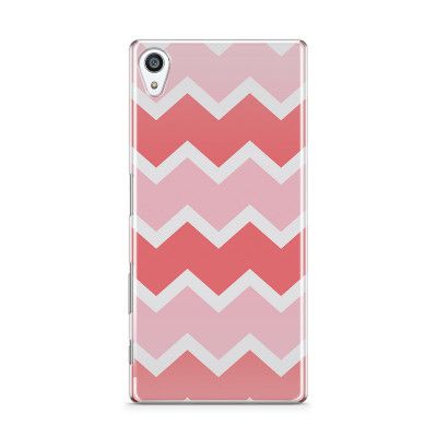 Skal till Sony Xperia Z5 Premium - Retro ränder - Rosa