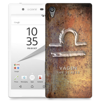 Skal till Sony Xperia Z5 Premium - Stjärntecken - Vågen