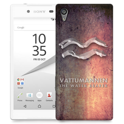 Skal till Sony Xperia Z5 Premium - Stjärntecken - Vattumannen