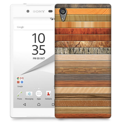 Skal till Sony Xperia Z5 Premium - Träslag