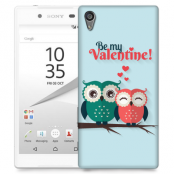 Skal till Sony Xperia Z5 Premium - Ugglor - Be my valentine