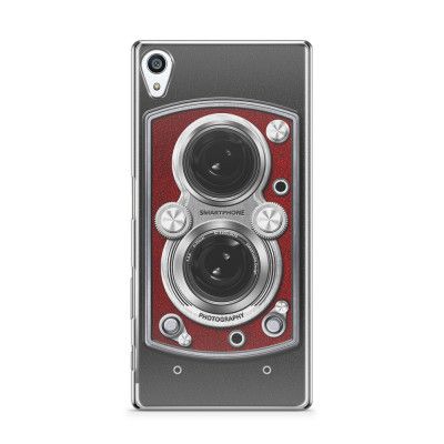 Skal till Sony Xperia Z5 Premium - Vintage Camera Red