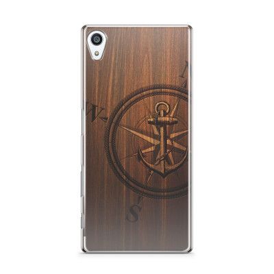 Skal till Sony Xperia Z5 Premium - Wooden Anchor B