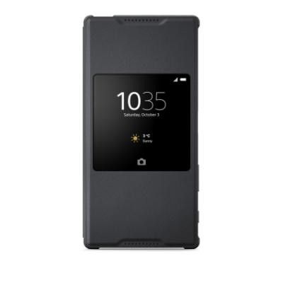 Sony View Cover SCR46 till Sony Xperia Z5 Premium - Svart