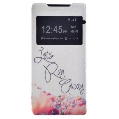 View Window fodral till Sony Xperia Z5 Premium - Lets Run Away