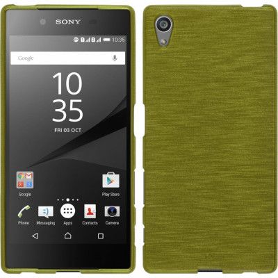 Brushed Flexicase Skal till Sony Xperia Z5 - Grön
