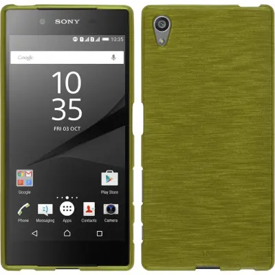 Brushed Flexicase Skal till Sony Xperia Z5 - Grön