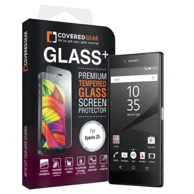 CoveredGear Härdat Glas Skärmskydd till Sony Xperia Z5