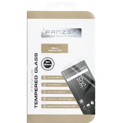 Panzer Tempered Glass Screenprotector Sony Xperia Z5 0,33mm