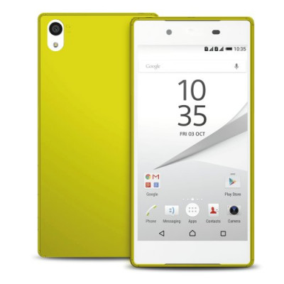 Puro Ultra-Slim 0.3 Skal till Sony Xperia Z5 - Limegreen