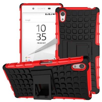 Rugged Armor Skal till Sony Xperia Z5 - Röd