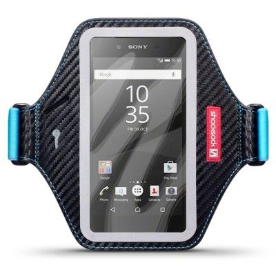 Shocksock Eziflex Sportarmband till Sony Xperia Z5 - Svart