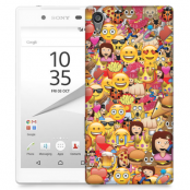 Skal till Sony Xperia Z5 - Emoji - Kollage