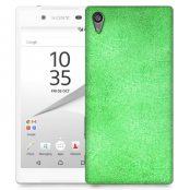Skal till Sony Xperia Z5 - Grunge texture - Grön