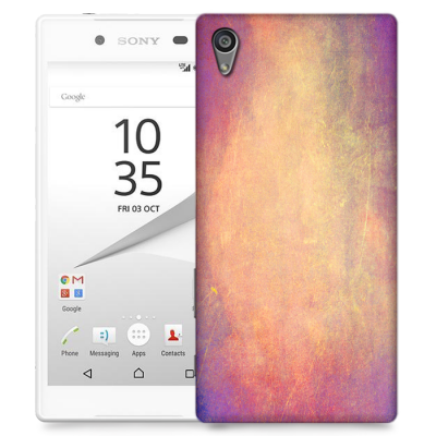 Skal till Sony Xperia Z5 - Grunge texture - Persika