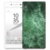 Skal till Sony Xperia Z5 - Marble - Grön