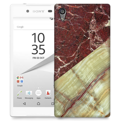 Skal till Sony Xperia Z5 - Marble Split
