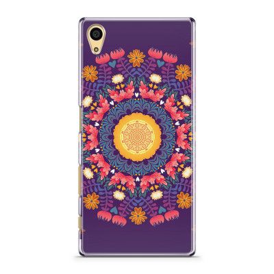 Skal till Sony Xperia Z5 - Orientalisk blomma