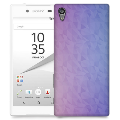 Skal till Sony Xperia Z5 - Prismor - Lila