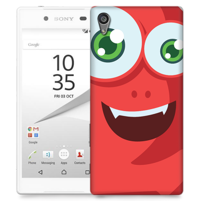 Skal till Sony Xperia Z5 - Rött monster