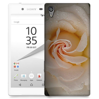 Skal till Sony Xperia Z5 - Ros persika