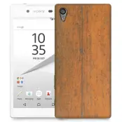 Skal till Sony Xperia Z5 - Slitet trä