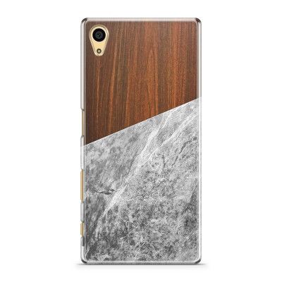 Skal till Sony Xperia Z5 - Wooden Marble B