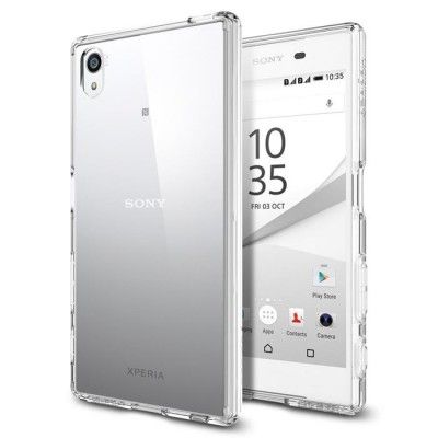 SPIGEN Ultra Hybrid Skal till Sony Xperia Z5 - Crystal Clear