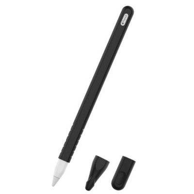 Apple Pencil 2 Silikon Stylus Overlay - Svart