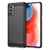 Carbon Flexible Skal Motorola Moto G Stylus (2022) - Svart