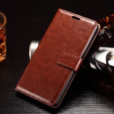 Crazy Horse Plånboksfodral till LG G4 Stylus - Brun