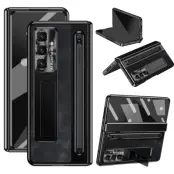 Galaxy Z Fold7 Mobilskal Kickstand med Stylus - Svart