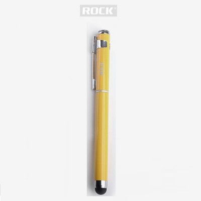 Rock capacitive 2 in 1 Dual Stylus Penna (Gul)