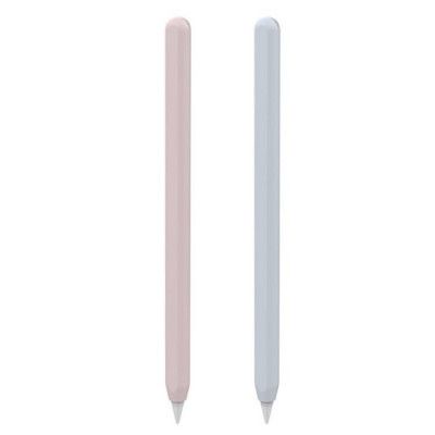 [2 Pack] Stoyobe Skal till Apple Pencil - Rosa/LjusBlå