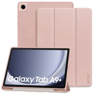 Tech-Protect Galaxy Tab A9 Plus Fodral Smart - Rosa